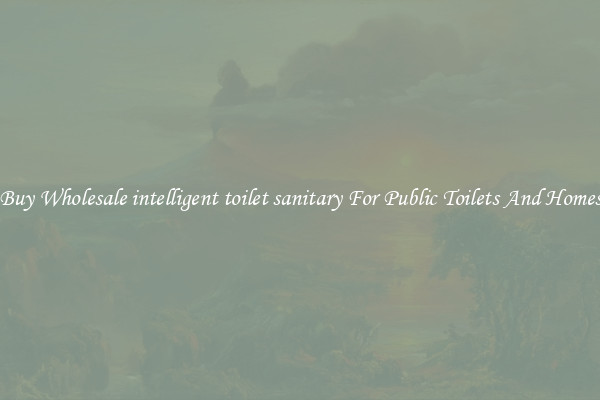 Buy Wholesale intelligent toilet sanitary For Public Toilets And Homes