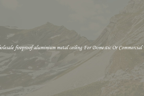 Wholesale fireproof aluminium metal ceiling For Domestic Or Commercial Use