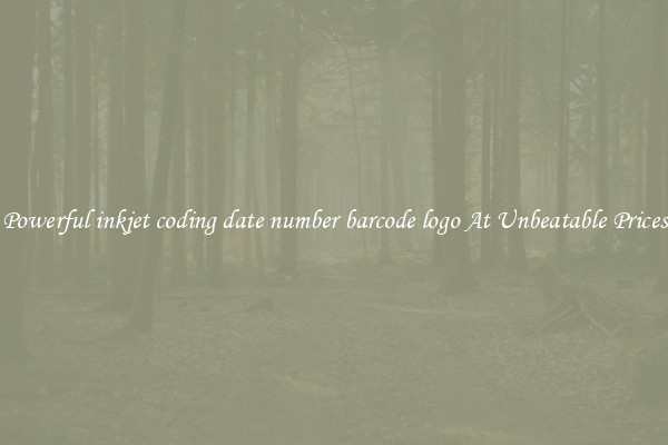 Powerful inkjet coding date number barcode logo At Unbeatable Prices